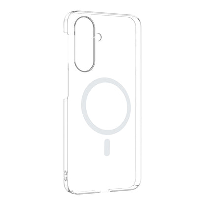 Galaxy A56 Kamera Korumalı M-Safe Şarj Özellikli Şeffaf Zore London Sert PC Kapak