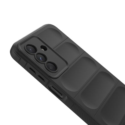 Galaxy A56 Kılıf Esnek TPU Oyuklu Arka Yüzey Tasarımlı Zore Etnik Silikon Kapak