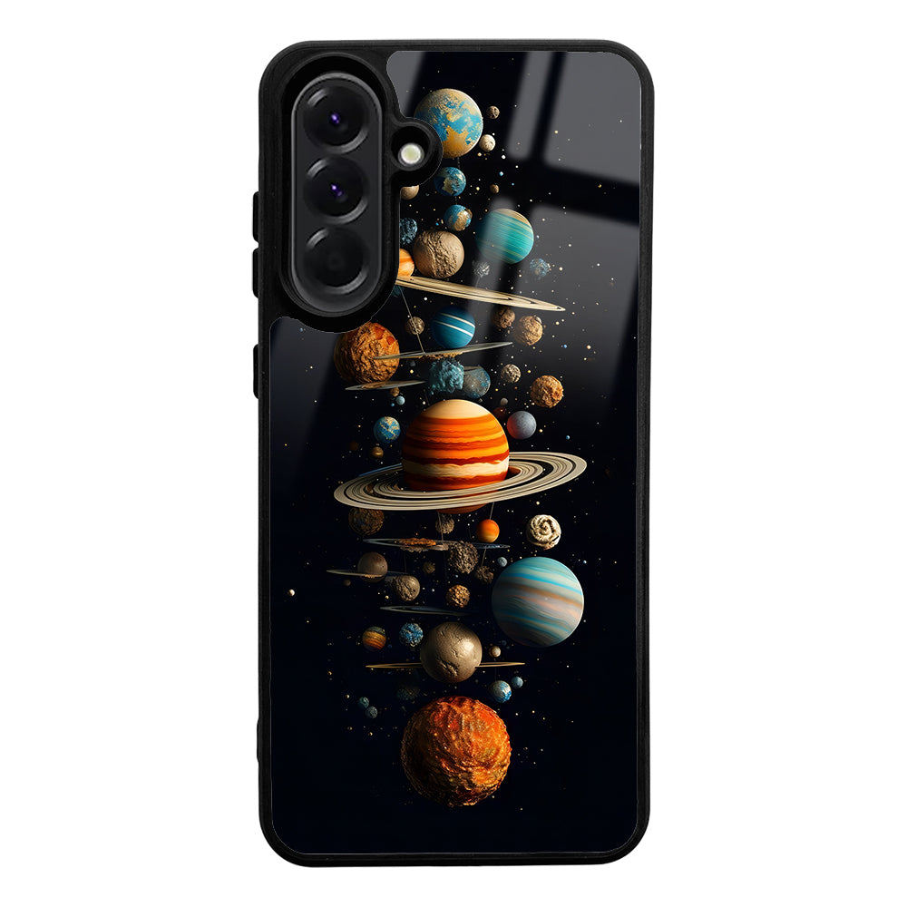 Galaxy A56 Kılıf Kamera Korumalı Desenli Zore Lusi Kapak