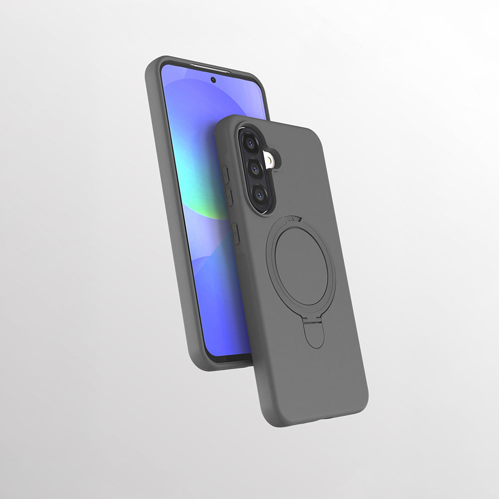 Galaxy A56 Kılıf M-safe Şarj Özellikli Standlı Zore Samara Kapak