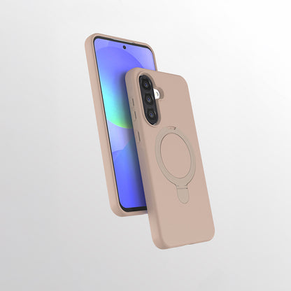 Galaxy A56 Kılıf M-safe Şarj Özellikli Standlı Zore Samara Kapak