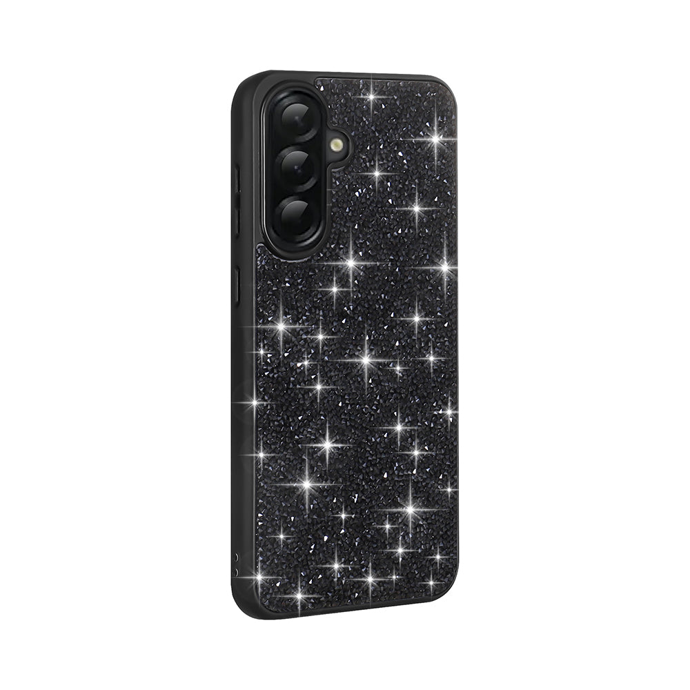 Galaxy A56 Kılıf Parlak Taşlı Tasarım Zore Pırlanta Kapak