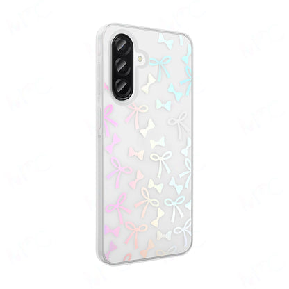 Galaxy A56 Kılıf Şeffaf Figürlü Zore Folk Sert Kapak