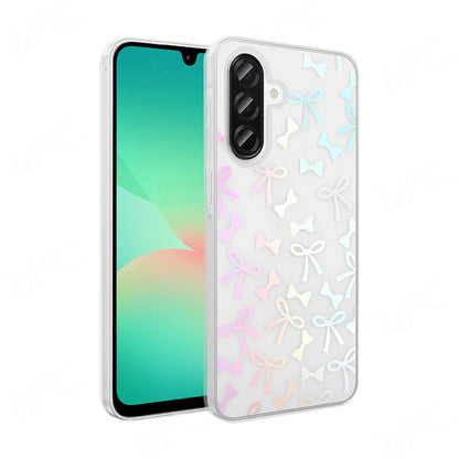 Galaxy A56 Kılıf Şeffaf Figürlü Zore Folk Sert Kapak