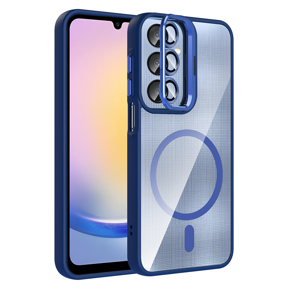 Galaxy A56 Kılıf Standlı ve Kamera Lens Hediyeli Zore Etro Kapak