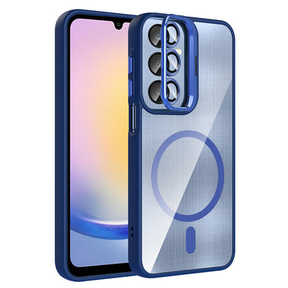 Galaxy A56 Kılıf Standlı ve Kamera Lens Hediyeli Zore Etro Kapak