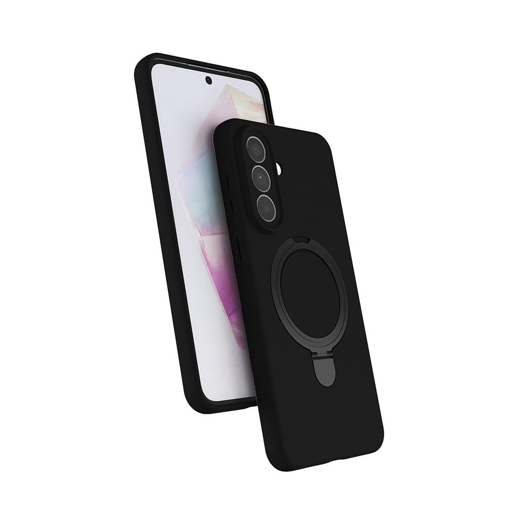 Galaxy A57 Kılıf M-safe Şarj Özellikli Standlı Zore Samara Kapak