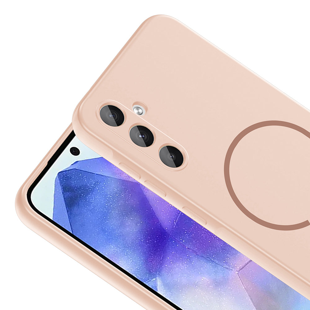 Galaxy A57 Kılıf M-safe Şarj Özellikli Zore Meta Kapak