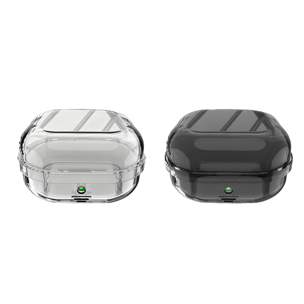 Galaxy Buds 4 Pro Kılıf Şeffaf Silikon 360 Derece Koruma Zore Airbag 47 Kılıf