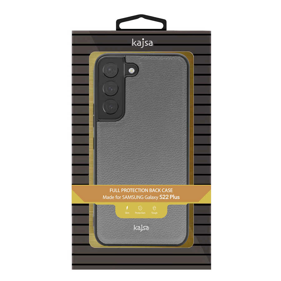 Galaxy S22 Kılıf Kajsa Luxe Collection Hakiki Deri Kapak