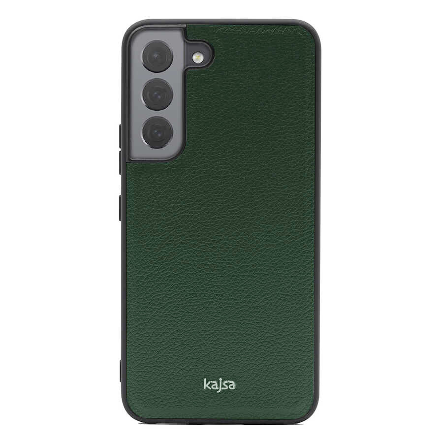 Galaxy S22 Plus Kılıf Kajsa Luxe Collection Hakiki Deri Kapak