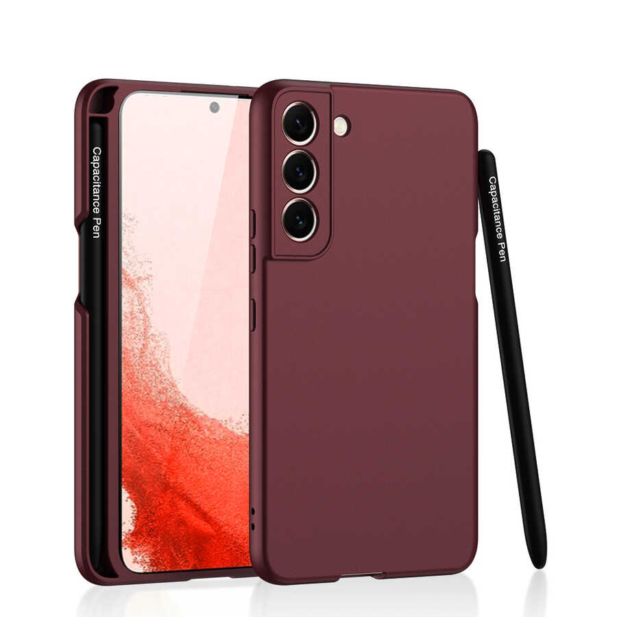 Galaxy S22 Plus Kılıf Zore Kalemli Kıpta Kapak