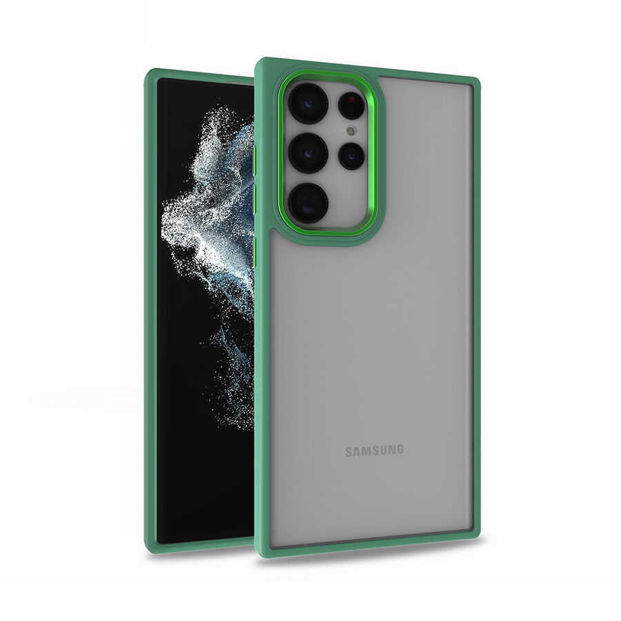 Galaxy S22 Ultra Kılıf Zore Flora Kapak