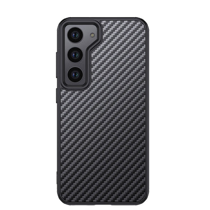 Galaxy S23 Kılıf Aramid Karbon Fiber M-safe Özellikli Wlons Radison Kapak