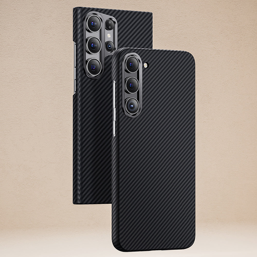 Galaxy S23 Kılıf Benks M-safe Şarj Özellikli Magnetik ArmorAir 600D Kevlar Fiber Kapak