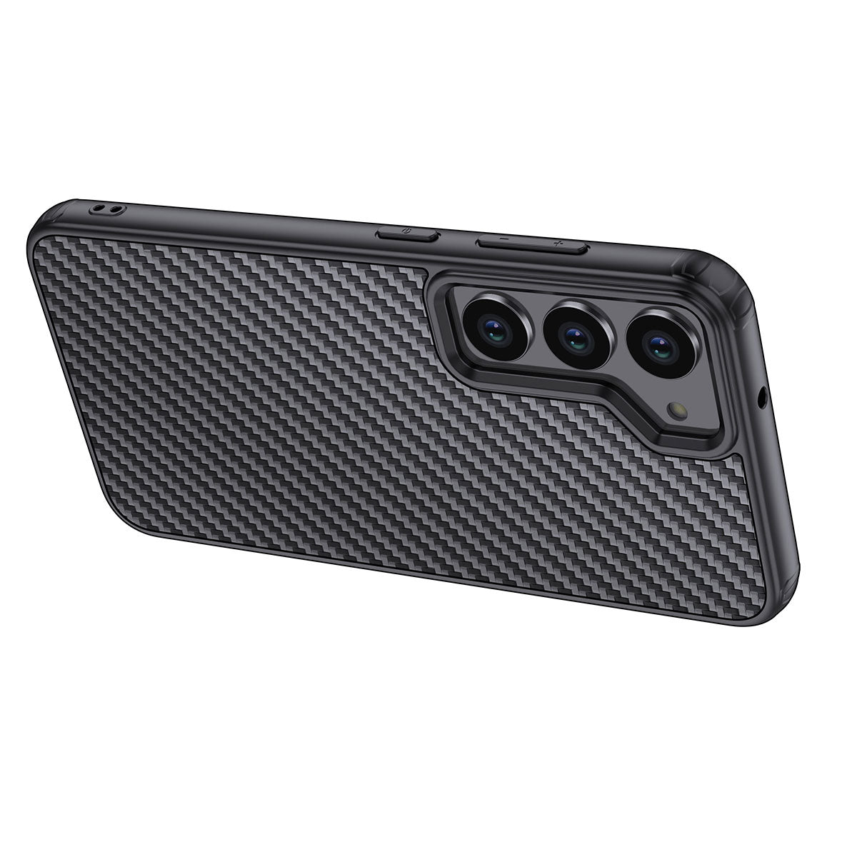 Galaxy S23 Plus Kılıf Aramid Karbon Fiber M-safe Özellikli Wlons Radison Kapak