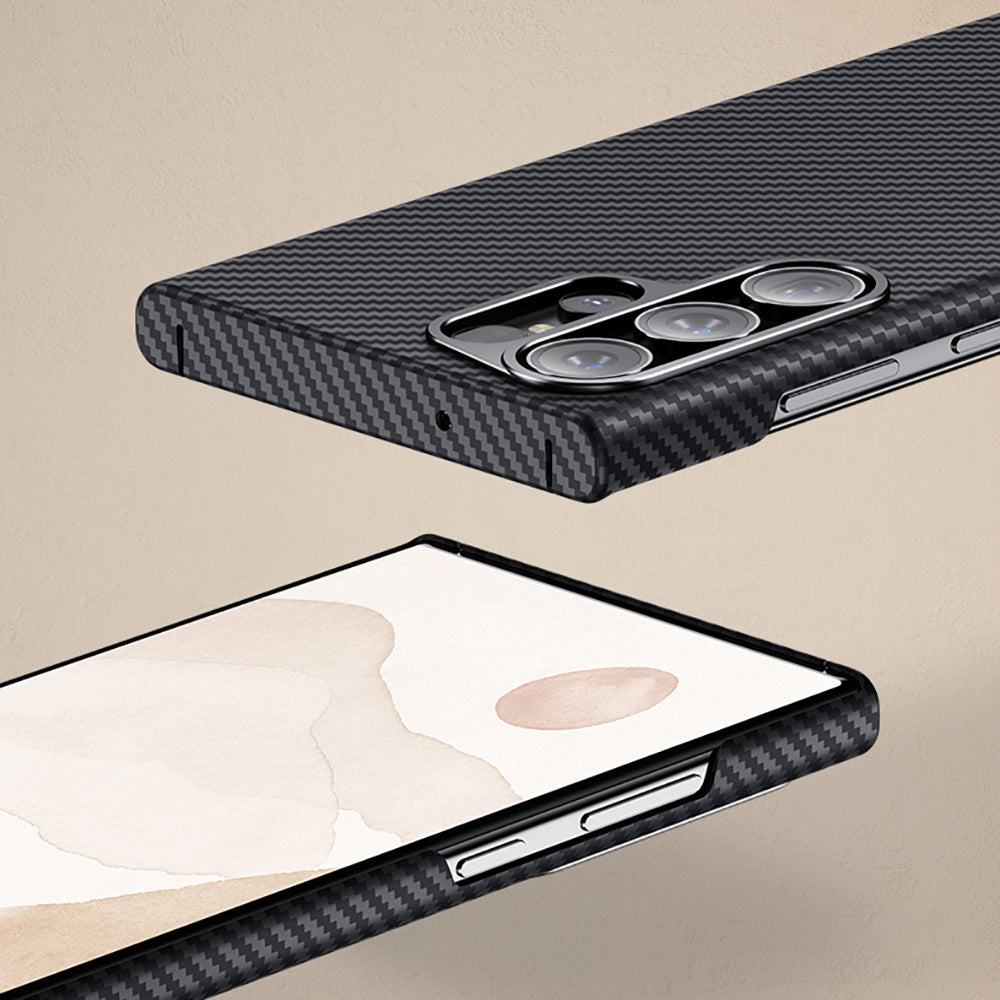 Galaxy S23 Plus Kılıf Benks M-safe Şarj Özellikli Magnetik ArmorAir 600D Kevlar Fiber Kapak