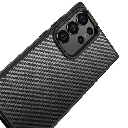 Galaxy S23 Ultra Kılıf Aramid Karbon Fiber M-safe Özellikli Wlons Radison Kapak