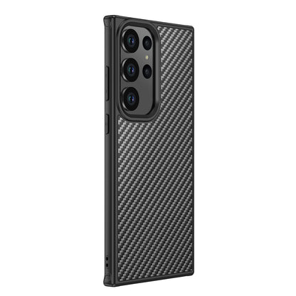 Galaxy S23 Ultra Kılıf Aramid Karbon Fiber M-safe Özellikli Wlons Radison Kapak