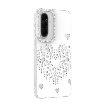 Galaxy S24 FE Kılıf Damla Taşlı Zore Rivas Sert PC Kapak