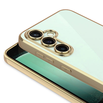 Galaxy S24 FE Kılıf Kamera Korumalı Logo Gösteren Zore Omega Kapak
