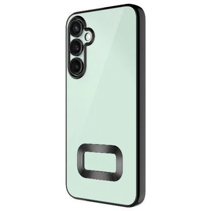 Galaxy S24 FE Kılıf Kamera Korumalı Logo Gösteren Zore Omega Kapak