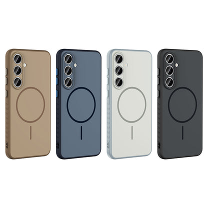 Galaxy S24 FE Kılıf M-safe Şarj Özellikli Zore Tea Kapak