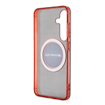 Galaxy S24 Kılıf AMG Orjinal Lisanslı M-safe Şarj Özellikli Transparan Timeless Kapak