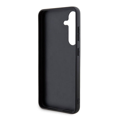 Galaxy S24 Kılıf BMW Orjinal Lisanslı M-safe Şarj Özellikli Yarım Dokulu Circle Leather Kapak