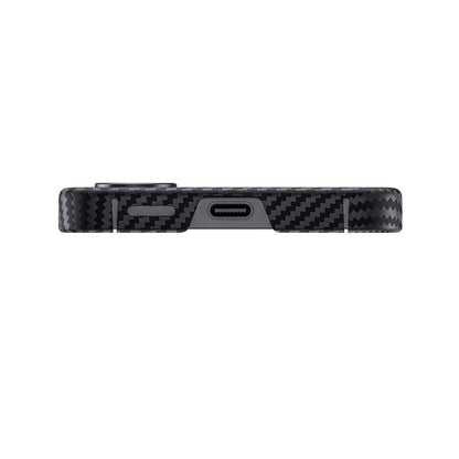Galaxy S24 Kılıf M-safe Özellikli Karbon Fiber Benks Essential ArmorAir 600D Kevlar Kapak