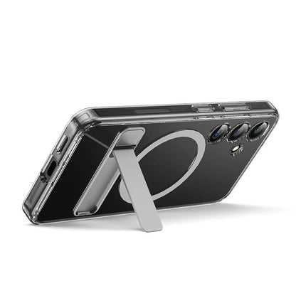 Galaxy S24 Kılıf M-safe Şarj Özellikli Kamera Korumalı Standlı Wiwu KCC-025 Aurora Serisi Kapak