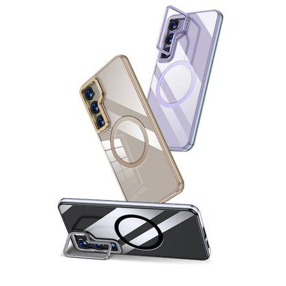 Galaxy S24 Plus Kılıf M-safe Şarj Özellikli Wlons Standlı Efsane Kapak