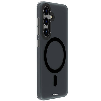 Galaxy S24 Plus Kılıf M-safe Şarj Özellikli Youngkit Hidden Sand Serisi Kapak