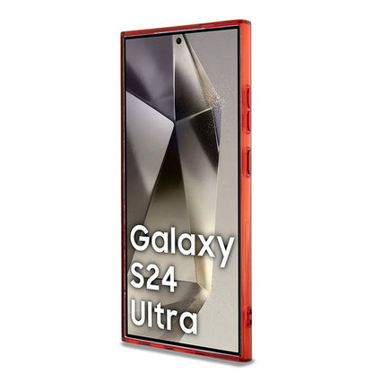 Galaxy S24 Ultra Kılıf AMG Orjinal Lisanslı M-safe Şarj Özellikli Transparan Timeless Kapak