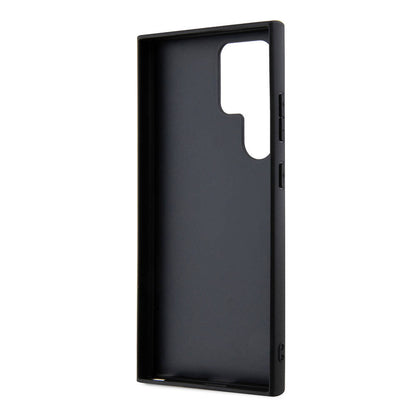 Galaxy S24 Ultra Kılıf Karl Lagerfeld Orjinal Lisanslı Saffiano Monogram Metal Logo Kapak
