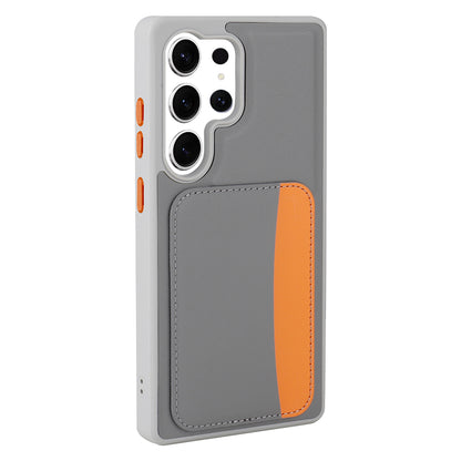 Galaxy S24 Ultra Kılıf Kartlıklı Zore X-Kart Silikon Kapak