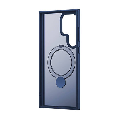 Galaxy S24 Ultra Kılıf M-safe Şarj Özellikli Benks Standlı Mist Protective Kapak