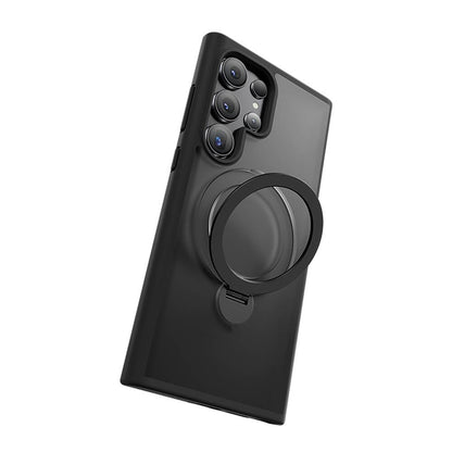 Galaxy S24 Ultra Kılıf M-safe Şarj Özellikli Benks Standlı Mist Protective Kapak