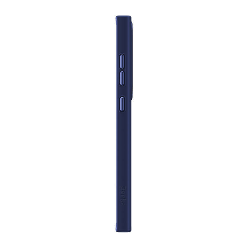 Galaxy S24 Ultra Kılıf M-safe Şarj Özellikli Şeffaf Arka Yüzey Benks MagClap TPU Çerçeve Kapak
