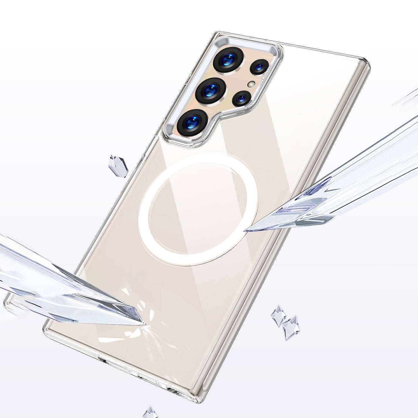 Galaxy S24 Ultra Kılıf M-safe Şarj Özellikli Wlons Efsane Kapak