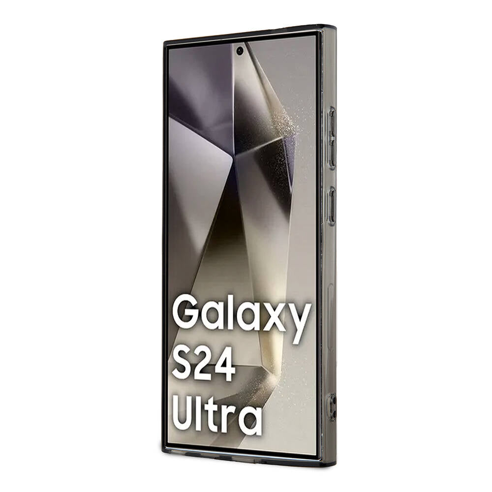 Galaxy S24 Ultra Kılıf Mercedes Benz Orjinal Lisanslı M-safe Şarj Özellikli IML Yıldız Logolu Red Ring Kapak