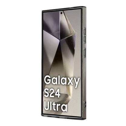 Galaxy S24 Ultra Kılıf Mercedes Benz Orjinal Lisanslı M-safe Şarj Özellikli IML Yıldız Logolu Red Ring Kapak