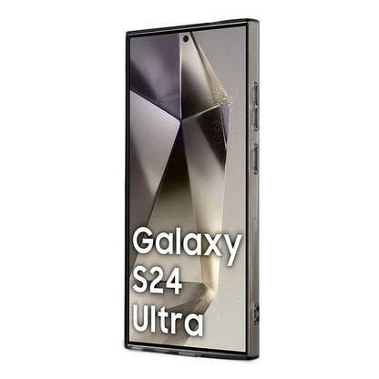 Galaxy S24 Ultra Kılıf TUMI Orjinal Lisanslı M-safe Şarj Özellikli Airbag Köşeli Transparan Plain Kapak