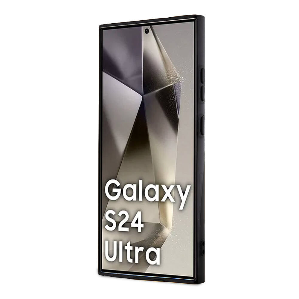 Galaxy S24 Ultra Kılıf TUMI Orjinal Lisanslı M-safe Şarj Özellikli Buzlanmış Saydam Ağ Kamuflajı Desenli Kapak