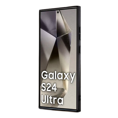 Galaxy S24 Ultra Kılıf TUMI Orjinal Lisanslı M-safe Şarj Özellikli Buzlanmış Saydam Ağ Kamuflajı Desenli Kapak