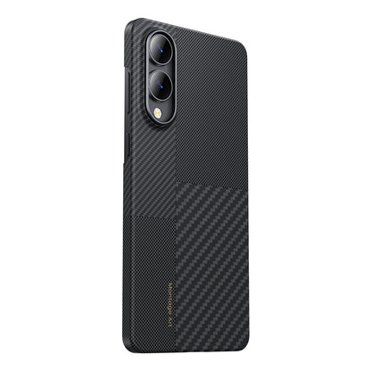 Galaxy S25 Edge Kılıf M-safe Şarj Özellikli Karbon Fiber Benks Montage ArmorAir Kevlar Kapak