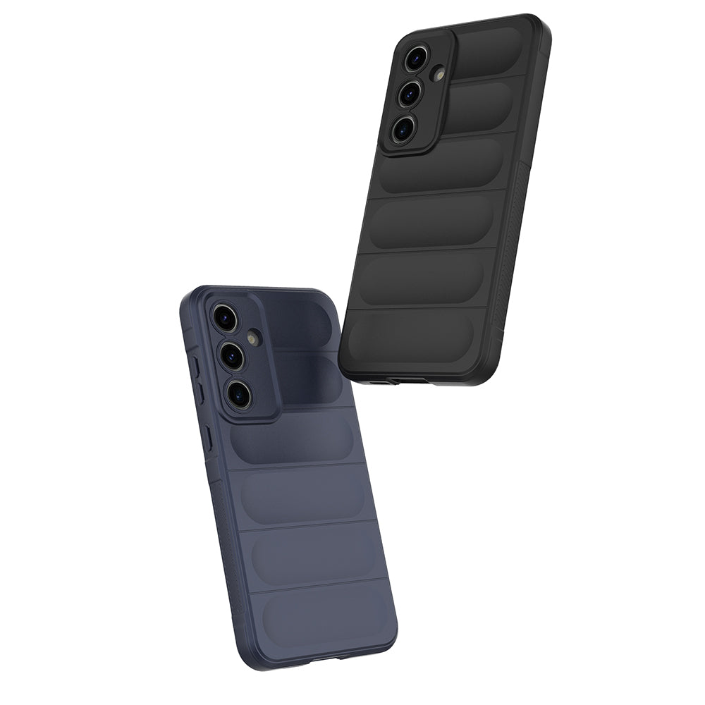 Galaxy S25 FE Kılıf Esnek TPU Oyuklu Arka Yüzey Tasarımlı Zore Etnik Silikon Kapak