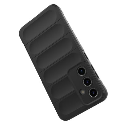 Galaxy S25 FE Kılıf Esnek TPU Oyuklu Arka Yüzey Tasarımlı Zore Etnik Silikon Kapak