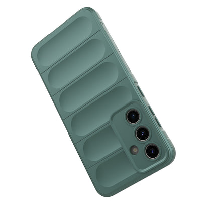 Galaxy S25 FE Kılıf Esnek TPU Oyuklu Arka Yüzey Tasarımlı Zore Etnik Silikon Kapak