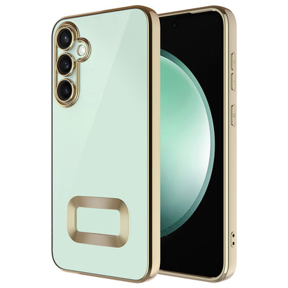 Galaxy S25 FE Kılıf Kamera Korumalı Logo Gösteren Zore Omega Kapak